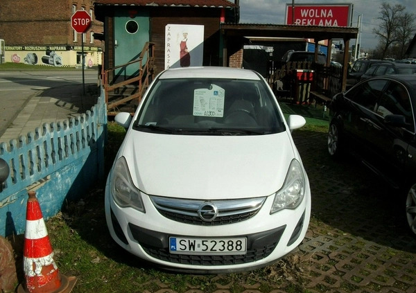 Opel Corsa cena 9500 przebieg: 234000, rok produkcji 2012 z Katowice małe 56